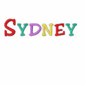 Namedrop Nation_Sydney multi-colored embroidered shirts by FUNauticals Namedrop Nation_Sydney multi-colored embroidered shirts