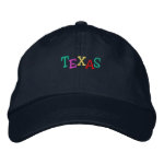 Namedrop Nation_Texas multicolored embroideredhat