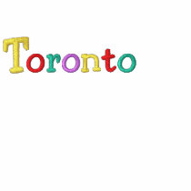 Namedrop Nation_Toronto multi-colored embroidered shirts by FUNauticals Namedrop Nation_Toronto multi-colored embroidered shirts