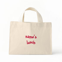 name's lunch - personalize for your little one bags by rubymonkey name's lunch - personalize for your little one bags
