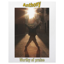 Names&Meanings - Anthony letterhead