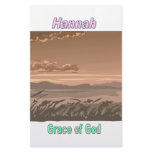 Names&amp;Meanings - Hannah Customized Stationery