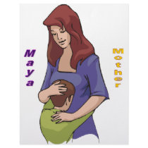 Names&Meanings - Maya Letterhead Design
