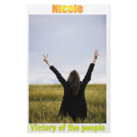 Names&amp;Meanings - Nicole Personalized Stationery