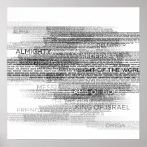Names of God Poster