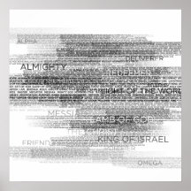 Names of God Poster