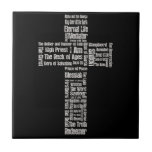 Names of Jesus Ceramic Tile