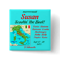 NAMETAG SCOOTIN THE BOOT SEPT 2012 PINBACK BUTTONS