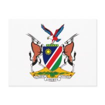 Namibia Coat of Arms Postcard by FlagTshirts Namibia Coat of Arms Postcard