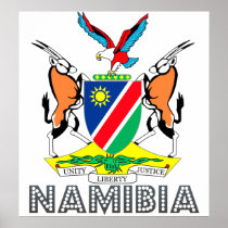 Namibia Coat of Arms Posters