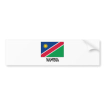 Namibia Flag bumper stickers by flagshirt Namibia Flag bumper stickers