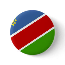 Namibia Flag Pinback Buttons