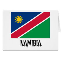 Namibia Flag cards