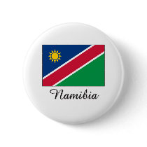 Namibia Flag Design Pinback Button