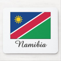 Namibia Flag Design mousepads
