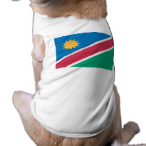 Namibia Flag pet clothing by flagshirts Namibia Flag pet clothing