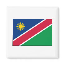 Namibia FLAG International magnets by flagshirt Namibia FLAG International magnets