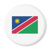 Namibia FLAG International magnets by flagshirt Namibia FLAG International magnets