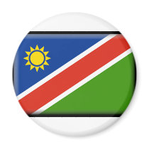 Namibia Flag magnets by jacinto888 Namibia Flag magnets