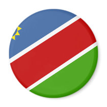 Namibia Flag magnets by coolcountry Namibia Flag magnets