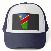 Namibia flag map hats
