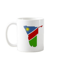 Namibia flag map mugs by FlagStore Namibia flag map mugs
