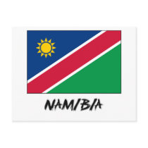 Namibia Flag postcards