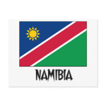 Namibia Flag postcards