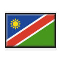 Namibia Flag postcards by jacinto888 Namibia Flag postcards