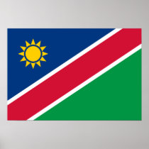 Namibia Flag Poster