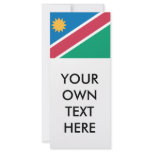Namibia Flag Custom Rack Cards