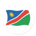 Namibia Flag Sticker by livingflags Namibia Flag Sticker