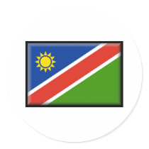 Namibia Flag stickers