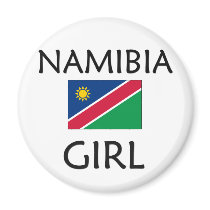 NAMIBIA GIRL magnets by flagshirt NAMIBIA GIRL magnets