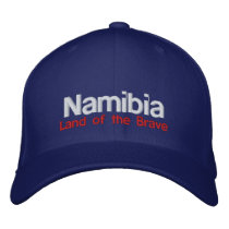 Namibia hat embroidered hats
