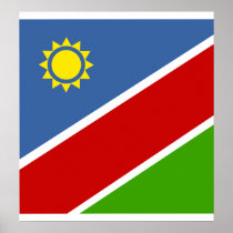 Namibia High quality Flag Poster