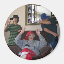 Nan & Da Boyz Magnet