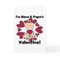 Nana and Papa's Valentine Tshirts cards