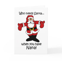 Nana Christmas card