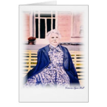 "Nana" Fine Art Card by Victoreeah "Nana" Fine Art Card