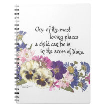 Nana gift spiral notebooks