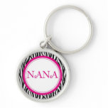 Nana Keychain - Zebra Style keychains