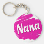 Nana Loves Pink Key Chains