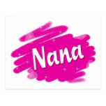 Nana Loves Pink Post Cards