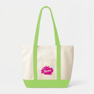 Nana Loves Pink Tote Bag