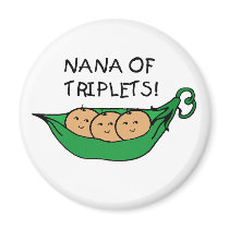Nana of Triplets Pod magnets