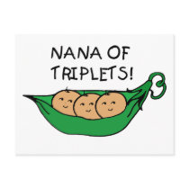 Nana of Triplets Pod postcards
