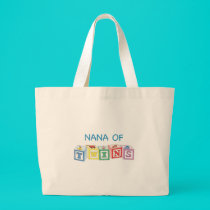 Nana of Twins Blocks bags by Scrappintwins Nana of Twins Blocks bags