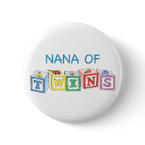 Nana of Twins Blocks buttons by Scrappintwins Nana of Twins Blocks buttons