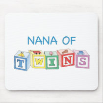 Nana of Twins Blocks Mouse Mat